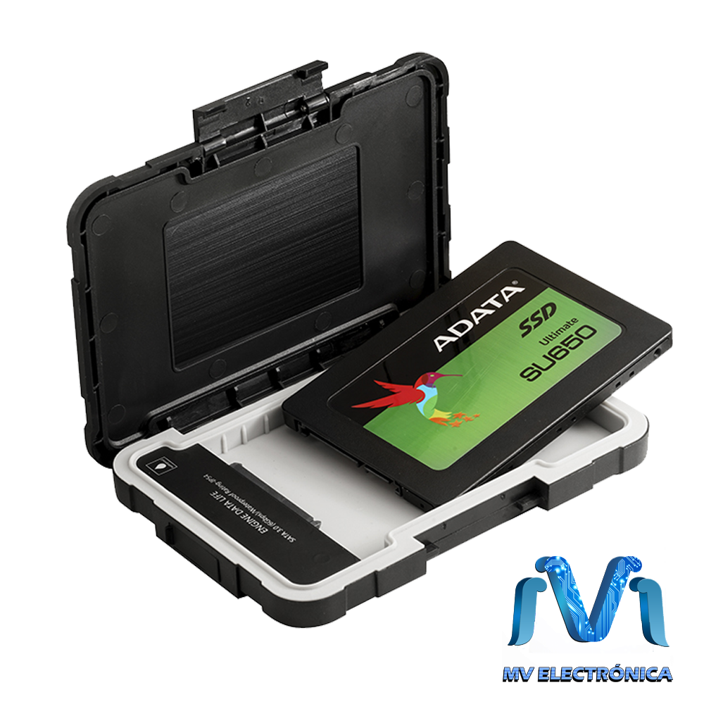 Carcasa para disco duro hdd o ssd durable usb 3 2 gen 1 ed600