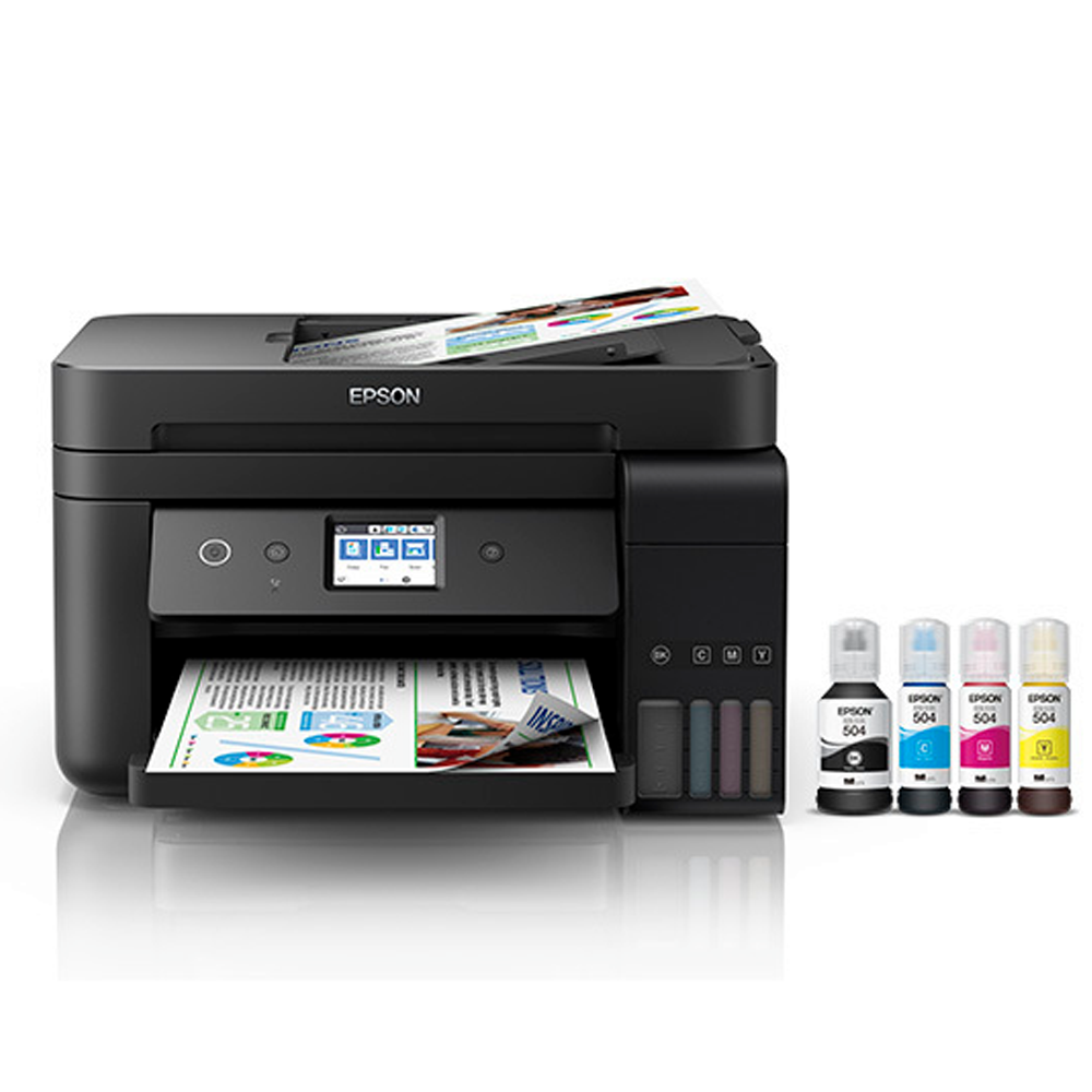 Multifuncional Epson L Ppm Negro Color Tinta Continua Ecotank Usb Red Wifi Adf